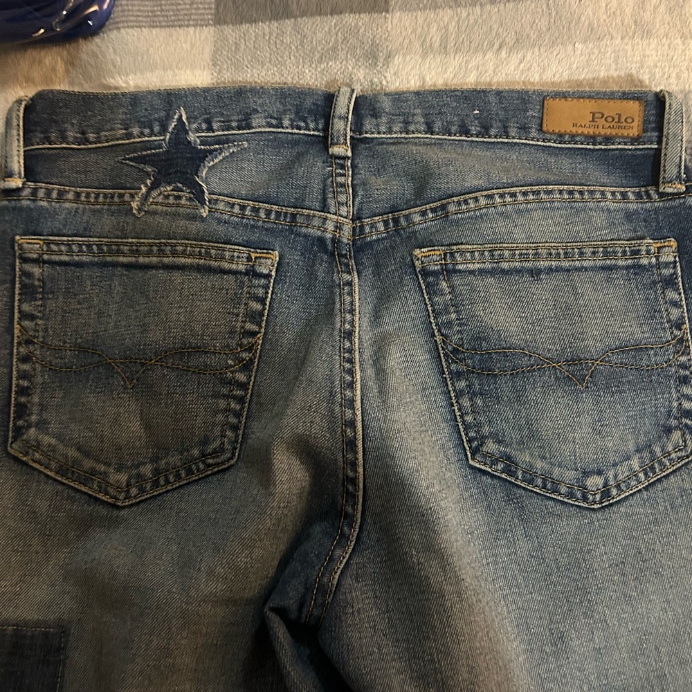 Ralph Lauren Blue Vintage Wash Jeans Classic Style